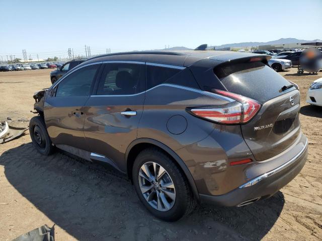 5N1AZ2MH3HN113649 - 2017 NISSAN MURANO S TAN photo 2