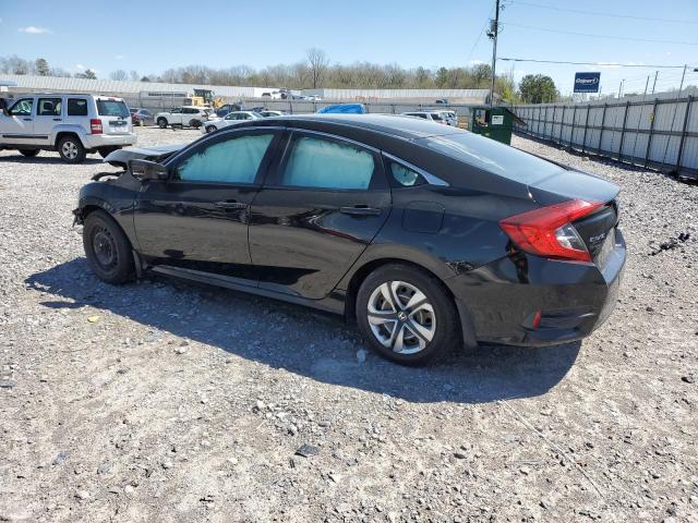 19XFC2F55HE032459 - 2017 HONDA CIVIC LX BLACK photo 2