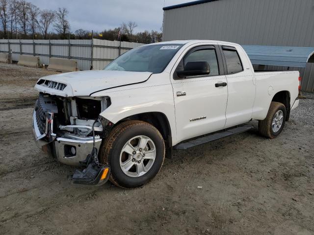 5TFRY5F12MX284726 - 2021 TOYOTA TUNDRA DOUBLE CAB SR/SR5 WHITE photo 1