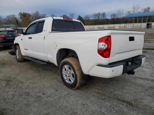 5TFRY5F12MX284726 - 2021 TOYOTA TUNDRA DOUBLE CAB SR/SR5 WHITE photo 2