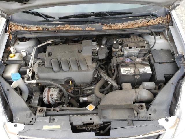 3N1AB6AP4AL635968 - 2010 NISSAN SENTRA 2.0 SILVER photo 11