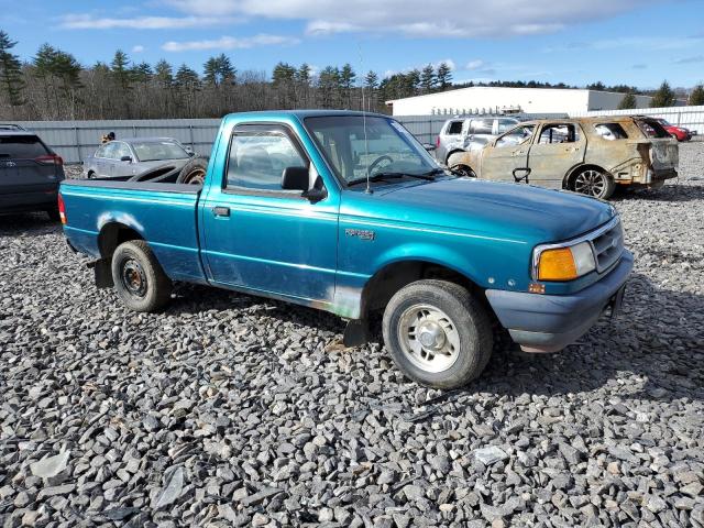 1FTCR10A9VPB30231 - 1997 FORD RANGER GREEN photo 4