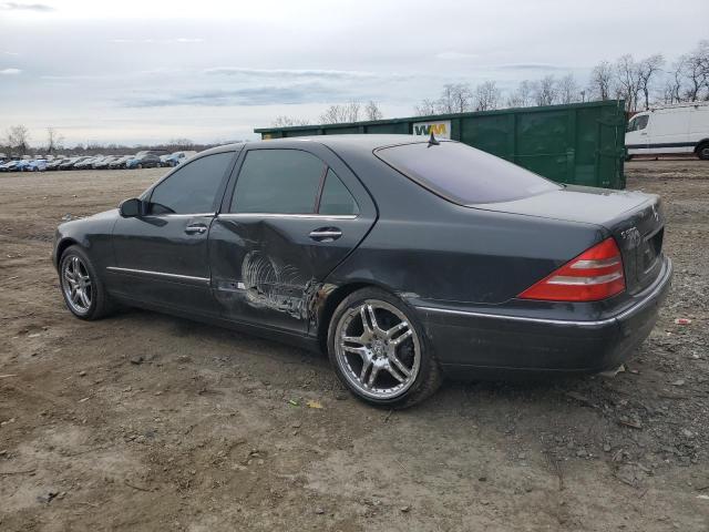 WDBNG75JX1A203533 - 2001 MERCEDES-BENZ S 500 GRAY photo 2