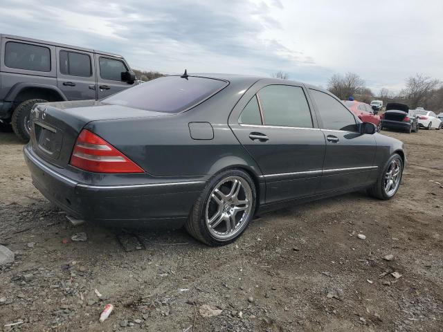 WDBNG75JX1A203533 - 2001 MERCEDES-BENZ S 500 GRAY photo 3