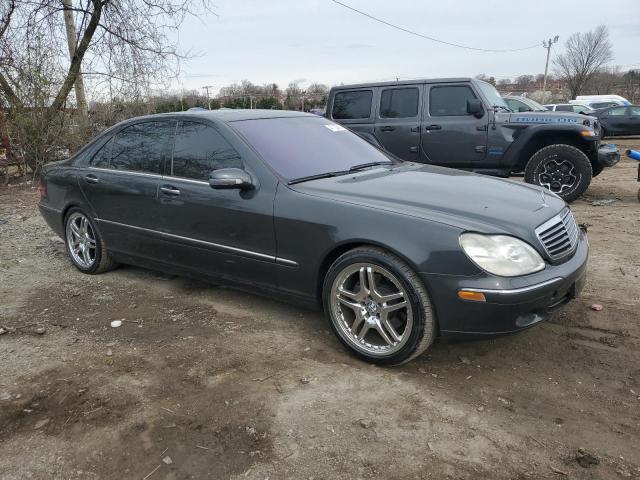 WDBNG75JX1A203533 - 2001 MERCEDES-BENZ S 500 GRAY photo 4