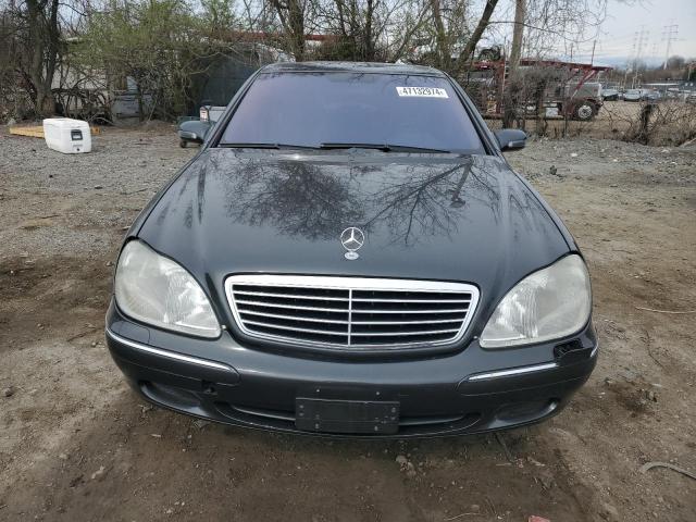 WDBNG75JX1A203533 - 2001 MERCEDES-BENZ S 500 GRAY photo 5