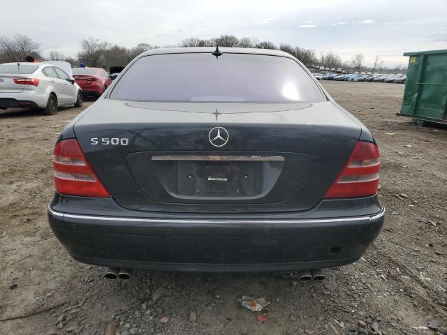 WDBNG75JX1A203533 - 2001 MERCEDES-BENZ S 500 GRAY photo 6