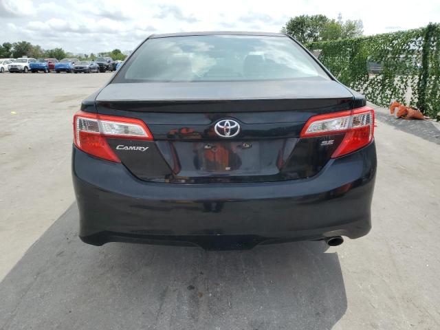 4T1BF1FKXDU230385 - 2013 TOYOTA CAMRY L BLACK photo 6