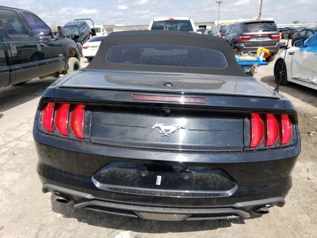 1FATP8UH9K5158503 - 2019 FORD MUSTANG BLACK photo 6