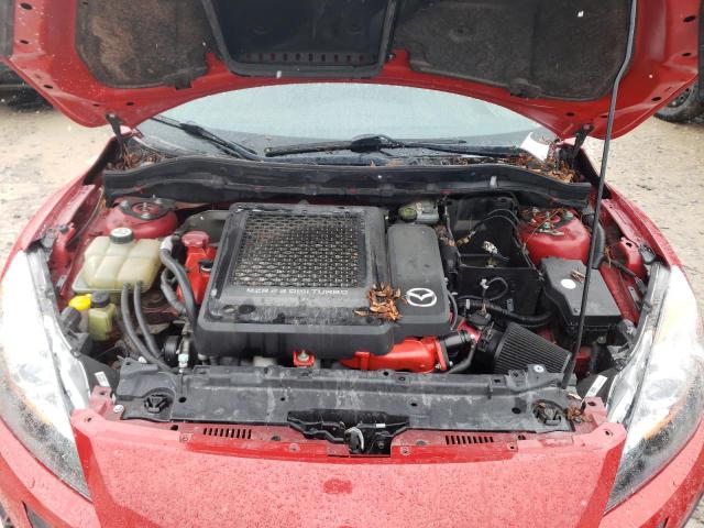 JM1BL1H3XA1327246 - 2010 MAZDA SPEED 3 RED photo 11