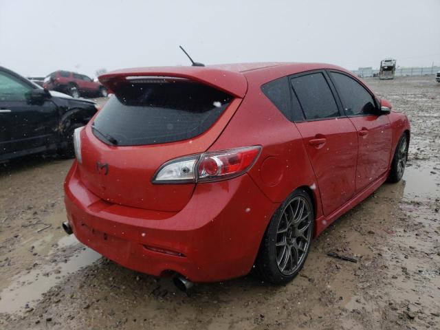 JM1BL1H3XA1327246 - 2010 MAZDA SPEED 3 წითელი ფოტო 3