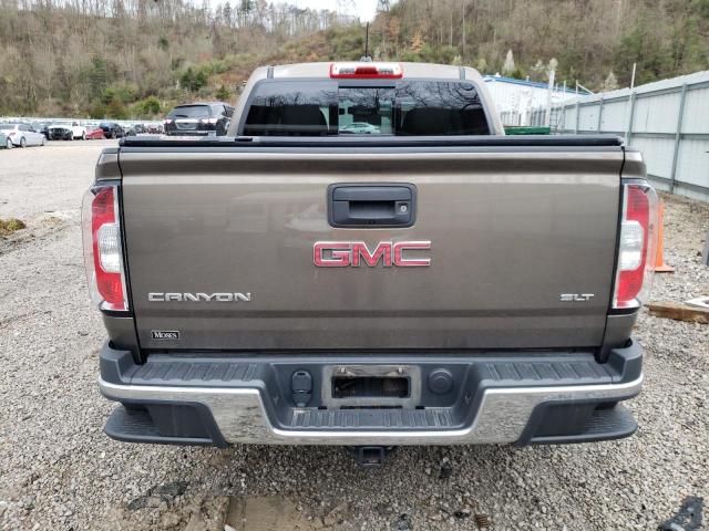 1GTG6DE36G1316742 - 2016 GMC CANYON SLT BROWN photo 6