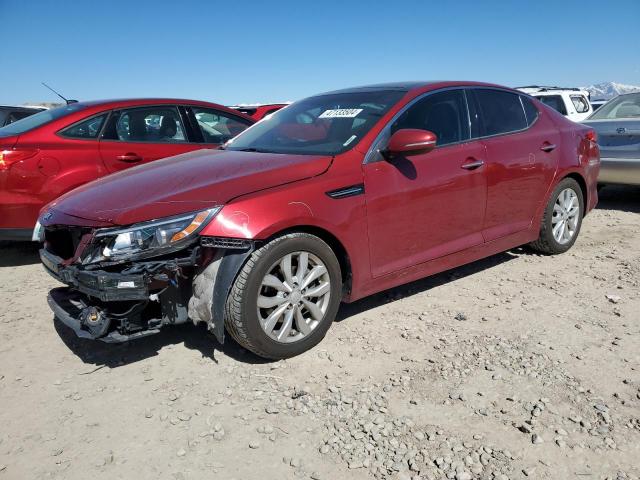 5XXGN4A77EG346135 - 2014 KIA OPTIMA EX RED photo 1