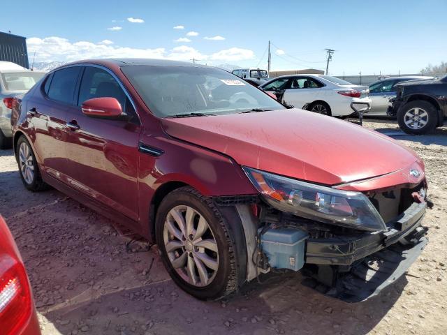 5XXGN4A77EG346135 - 2014 KIA OPTIMA EX RED photo 4