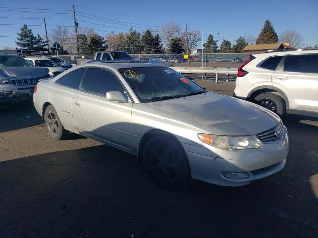 2T1CF28P92C592998 - 2002 TOYOTA CAMRY SOLA SE SILVER photo 4