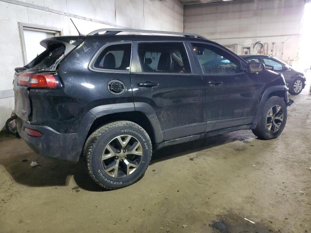 1C4PJMBS3FW728810 - 2015 JEEP CHEROKEE TRAILHAWK BLACK photo 3