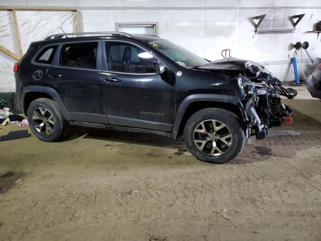 1C4PJMBS3FW728810 - 2015 JEEP CHEROKEE TRAILHAWK BLACK photo 4
