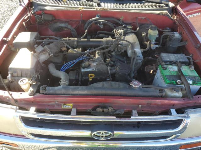 4TAVL52N5VZ299602 - 1997 TOYOTA TACOMA XTRACAB RED photo 11