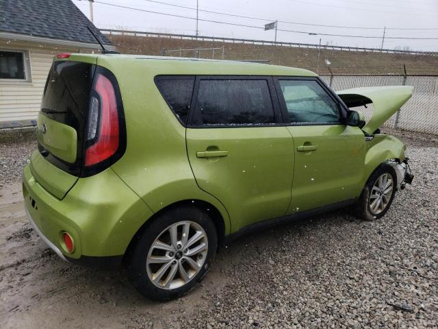 KNDJP3A52J7901701 - 2018 KIA SOUL + GREEN photo 3