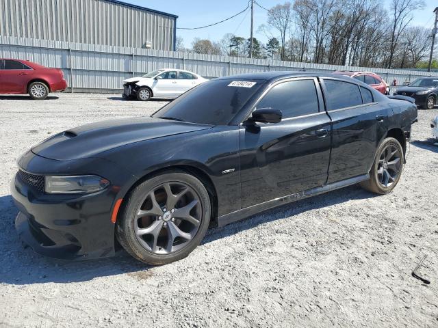 2C3CDXCT6KH608284 - 2019 DODGE CHARGER R/T BLACK photo 1