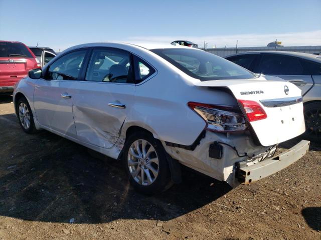 3N1AB7AP6GY327864 - 2016 NISSAN SENTRA S WHITE photo 2