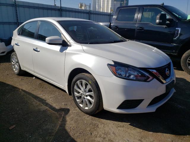 3N1AB7AP6GY327864 - 2016 NISSAN SENTRA S WHITE photo 4