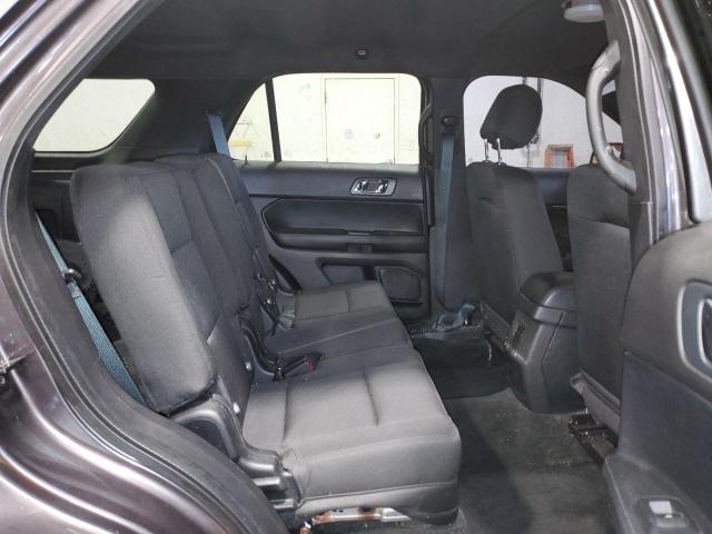 1FM5K8AR8GGC61062 - 2016 FORD EXPLORER POLICE INTERCEPTOR ნაცრისფერი ფოტო 10