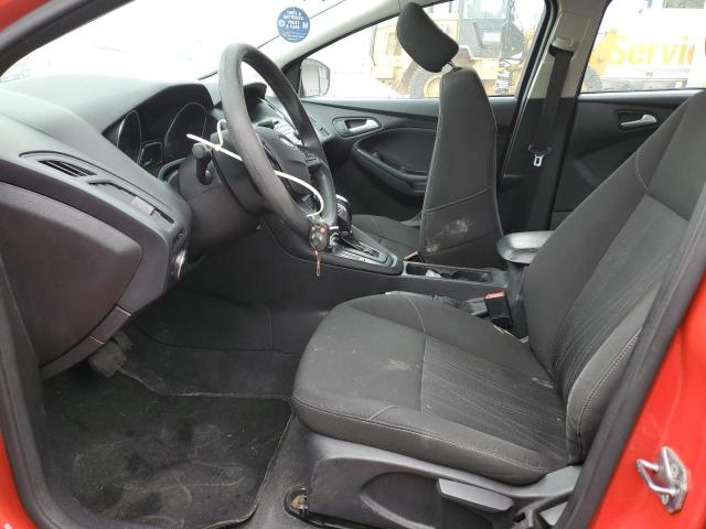 1FADP3F24FL207382 - 2015 FORD FOCUS SE RED photo 7