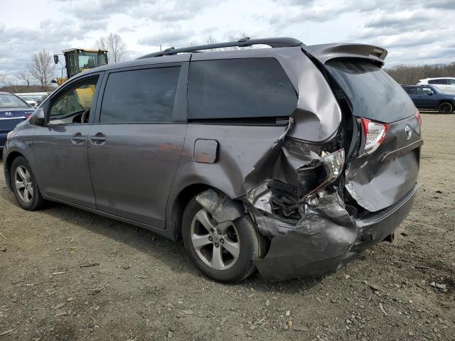 5TDKK3DC5BS004828 - 2011 TOYOTA SIENNA LE GRAY photo 2