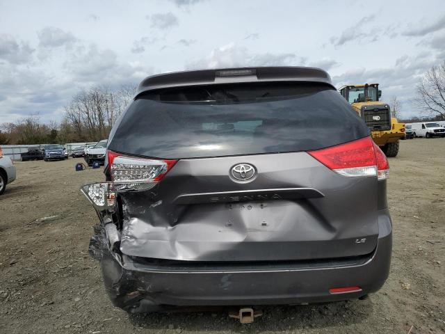 5TDKK3DC5BS004828 - 2011 TOYOTA SIENNA LE GRAY photo 6