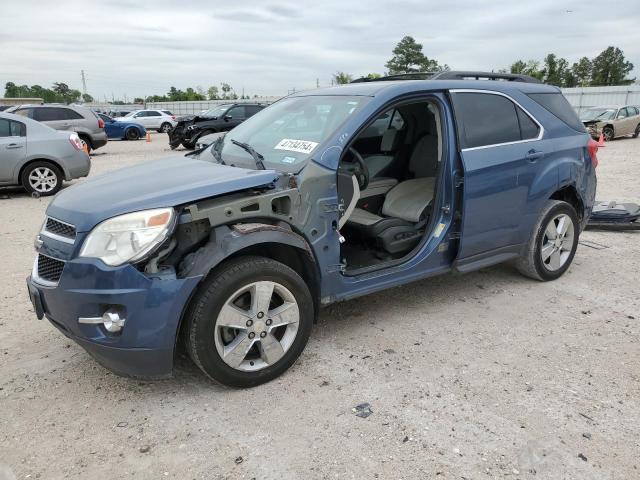 2GNALPEK5C6172932 - 2012 CHEVROLET EQUINOX LT BLUE photo 1