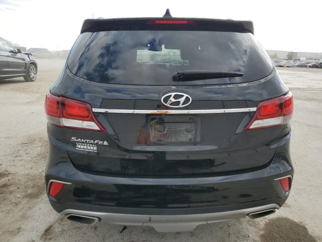 KM8SN4HF6HU238994 - 2017 HYUNDAI SANTA FE SE BLACK photo 6