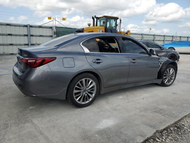 JN1EV7BP9PM510525 - 2023 INFINITI Q50 LUXE SILVER photo 3