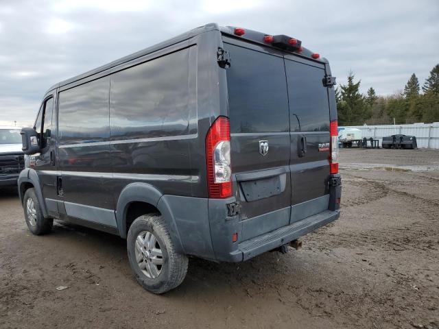 3C6TRVNDXEE100463 - 2014 RAM PROMASTER 1500 STANDARD GRAY photo 2