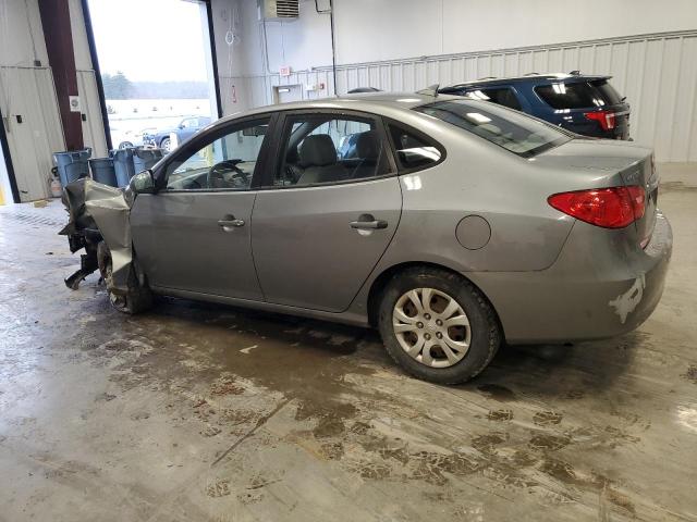 KMHDU4AD9AU146658 - 2010 HYUNDAI ELANTRA BLUE SILVER photo 2