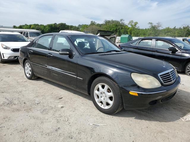 WDBNG70J2YA070400 - 2000 MERCEDES-BENZ S 430 BLACK photo 4