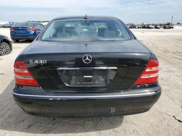 WDBNG70J2YA070400 - 2000 MERCEDES-BENZ S 430 BLACK photo 6