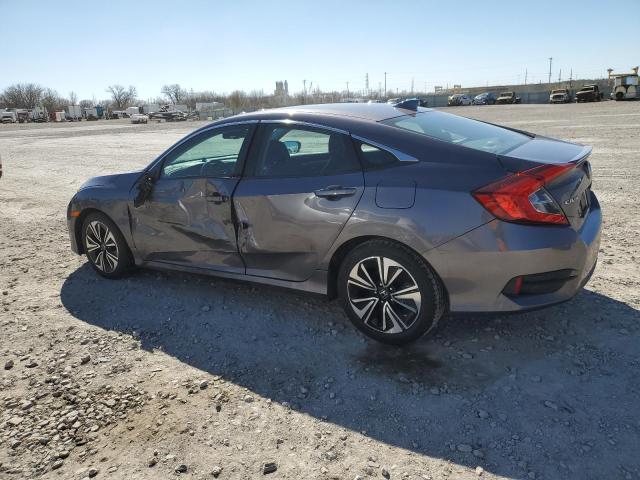 19XFC1F72GE003303 - 2016 HONDA CIVIC EXL GRAY photo 2