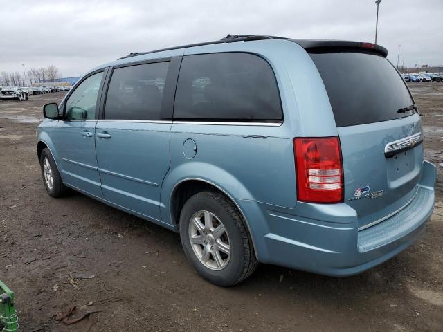 2A8HR54P48R139698 - 2008 CHRYSLER TOWN & COU TOURING ლურჯი ფოტო 2