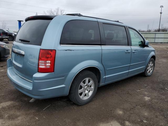 2A8HR54P48R139698 - 2008 CHRYSLER TOWN & COU TOURING BLUE photo 3