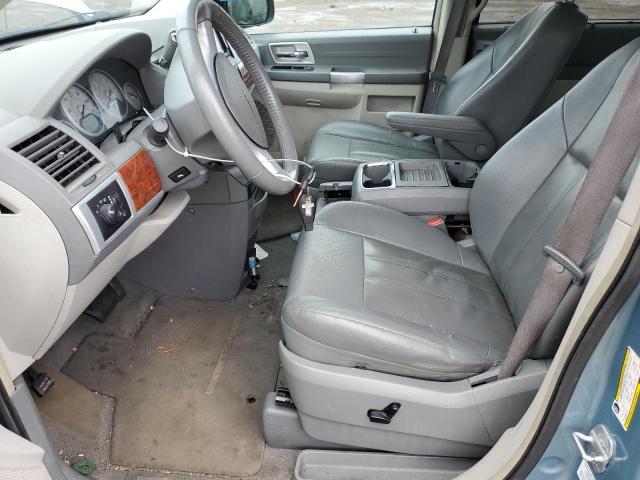 2A8HR54P48R139698 - 2008 CHRYSLER TOWN & COU TOURING ლურჯი ფოტო 7