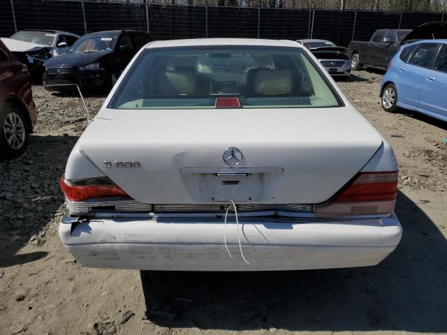 WDBGA33GXVA340309 - 1997 MERCEDES-BENZ S 320 WHITE photo 6