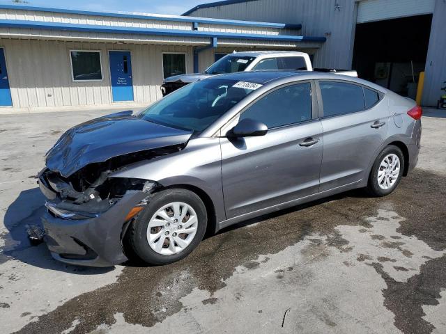 5NPD74LF1JH325538 - 2018 HYUNDAI ELANTRA SE GRAY photo 1