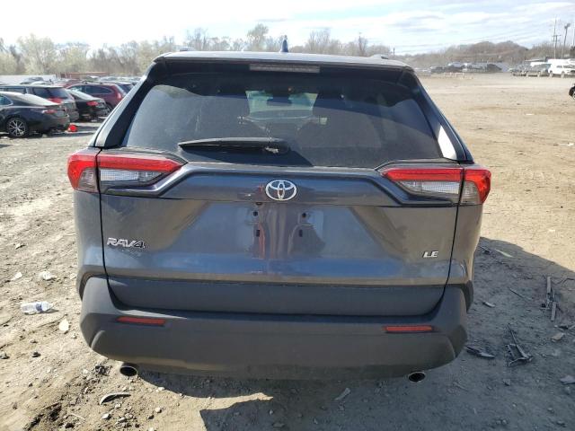 2T3H1RFV9MC123676 - 2021 TOYOTA RAV4 LE GRAY photo 6