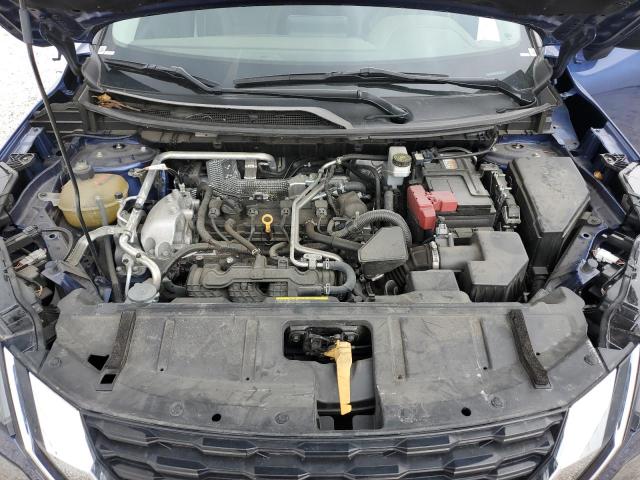 JN8AT3AA0MW018297 - 2021 NISSAN ROGUE S BLUE photo 12