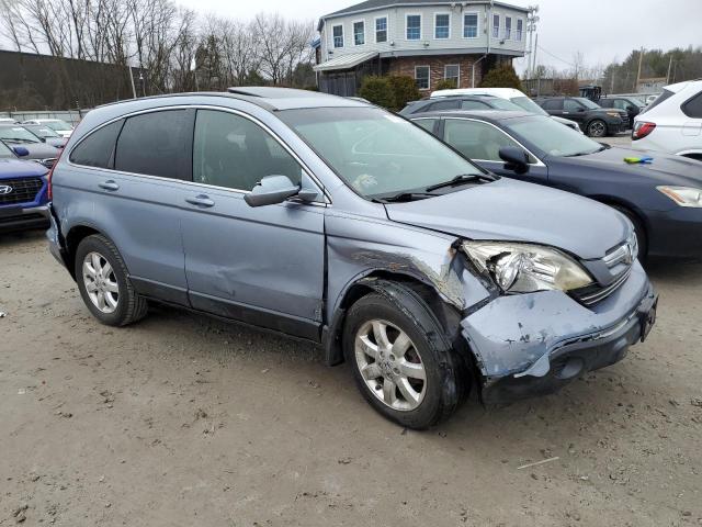 JHLRE48738C028177 - 2008 HONDA CR-V EXL BLUE photo 4