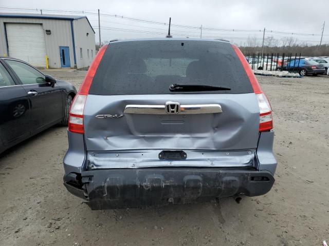 JHLRE48738C028177 - 2008 HONDA CR-V EXL BLUE photo 6