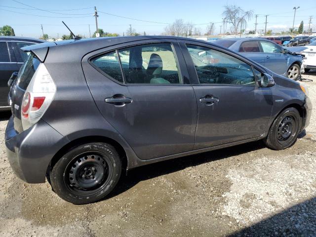 JTDKDTB36D1543181 - 2013 TOYOTA PRIUS C GRAY photo 3