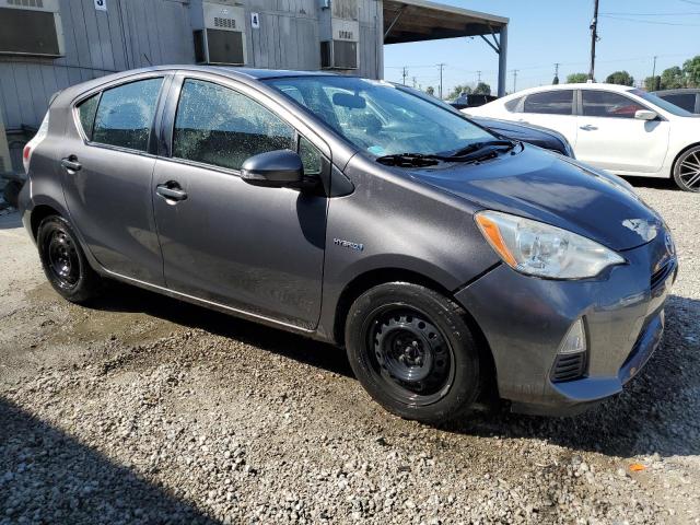 JTDKDTB36D1543181 - 2013 TOYOTA PRIUS C GRAY photo 4