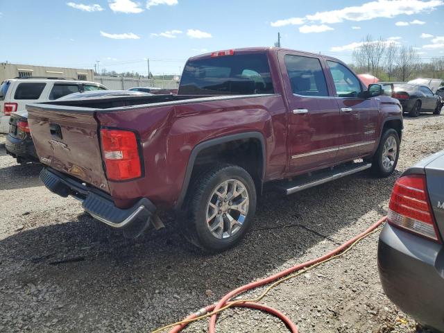 3GTU2VEC8EG301291 - 2014 GMC SIERRA K1500 SLT MAROON photo 3